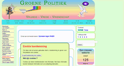 Desktop Screenshot of groenepolitiek.info